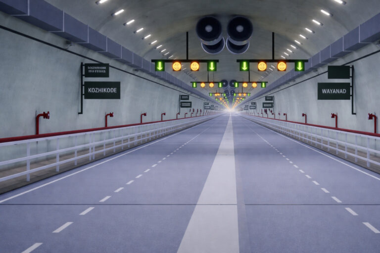 wayanad tunnel length and cost