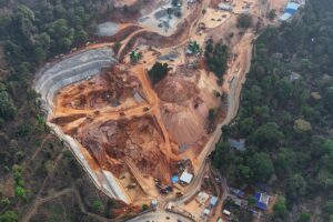 Wayanad tunnel construction progress at Meppadi side April 2026