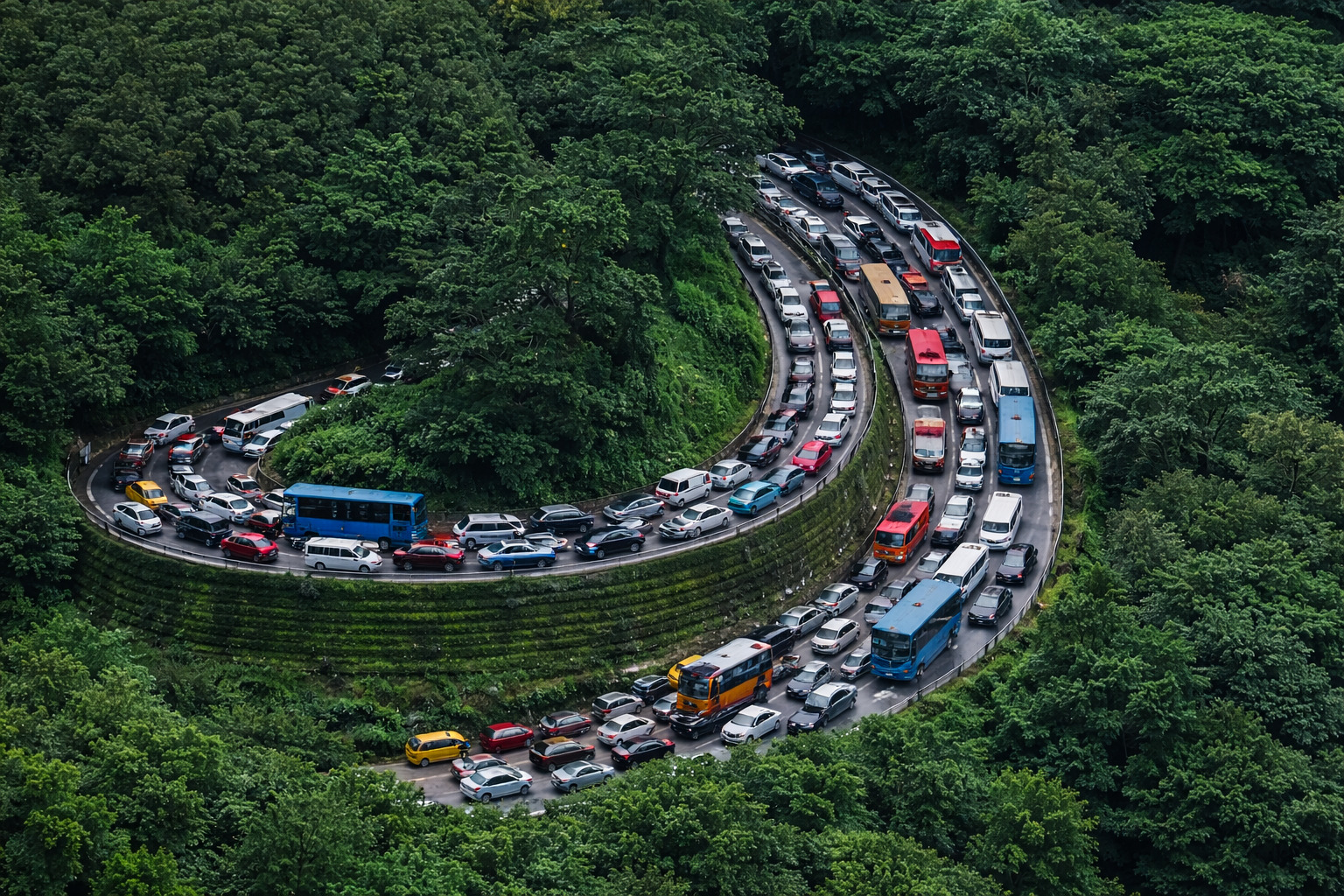 Wayanad Churam Traffic
