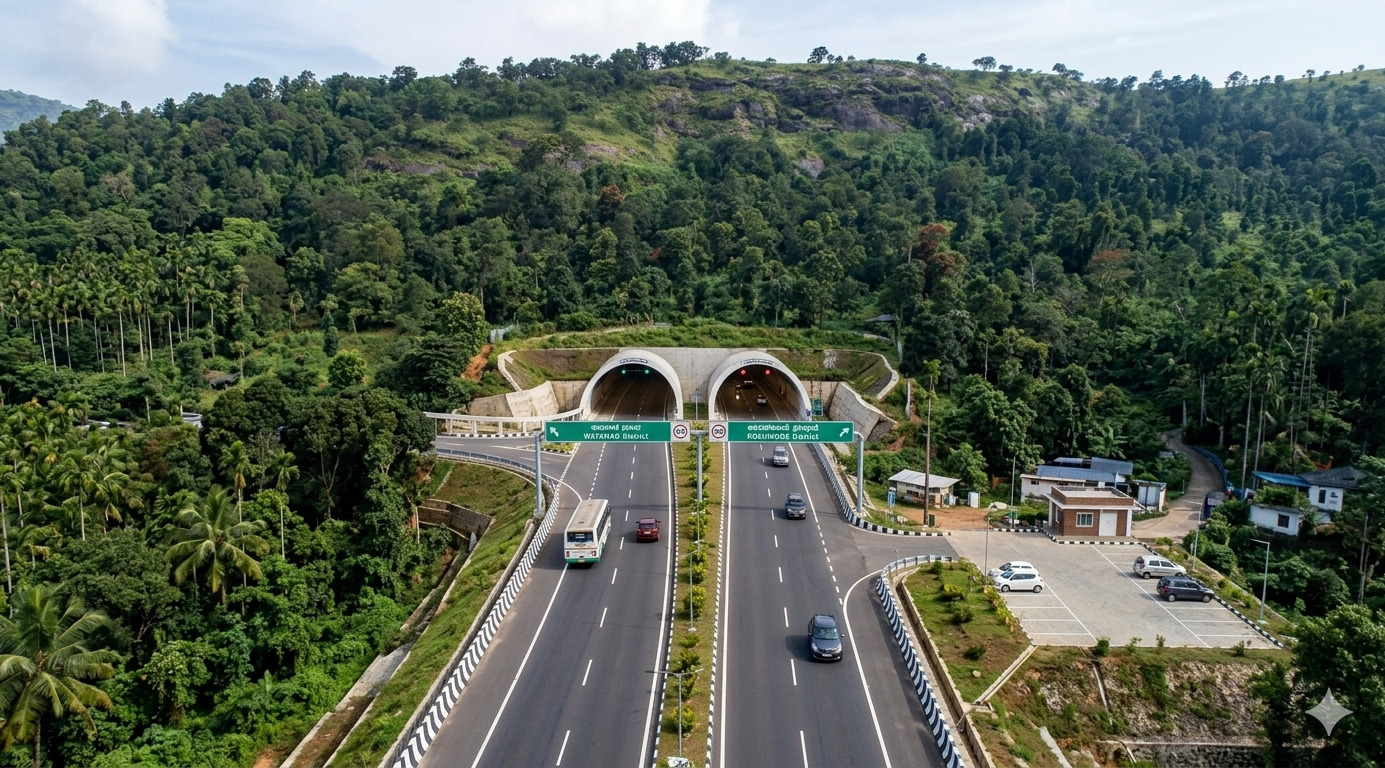 Wayanad twin tube tunnel